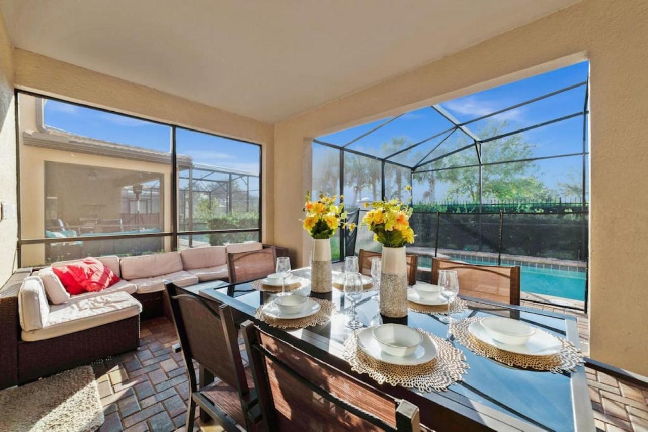 Luxury New Villa Near Disney With Pool 6Bedrooms キシミー エクステリア 写真